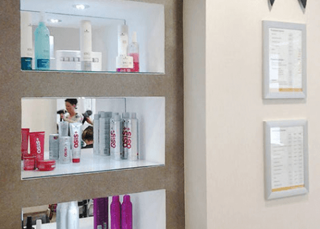 Dein Haar Friseur Salon Innenansicht